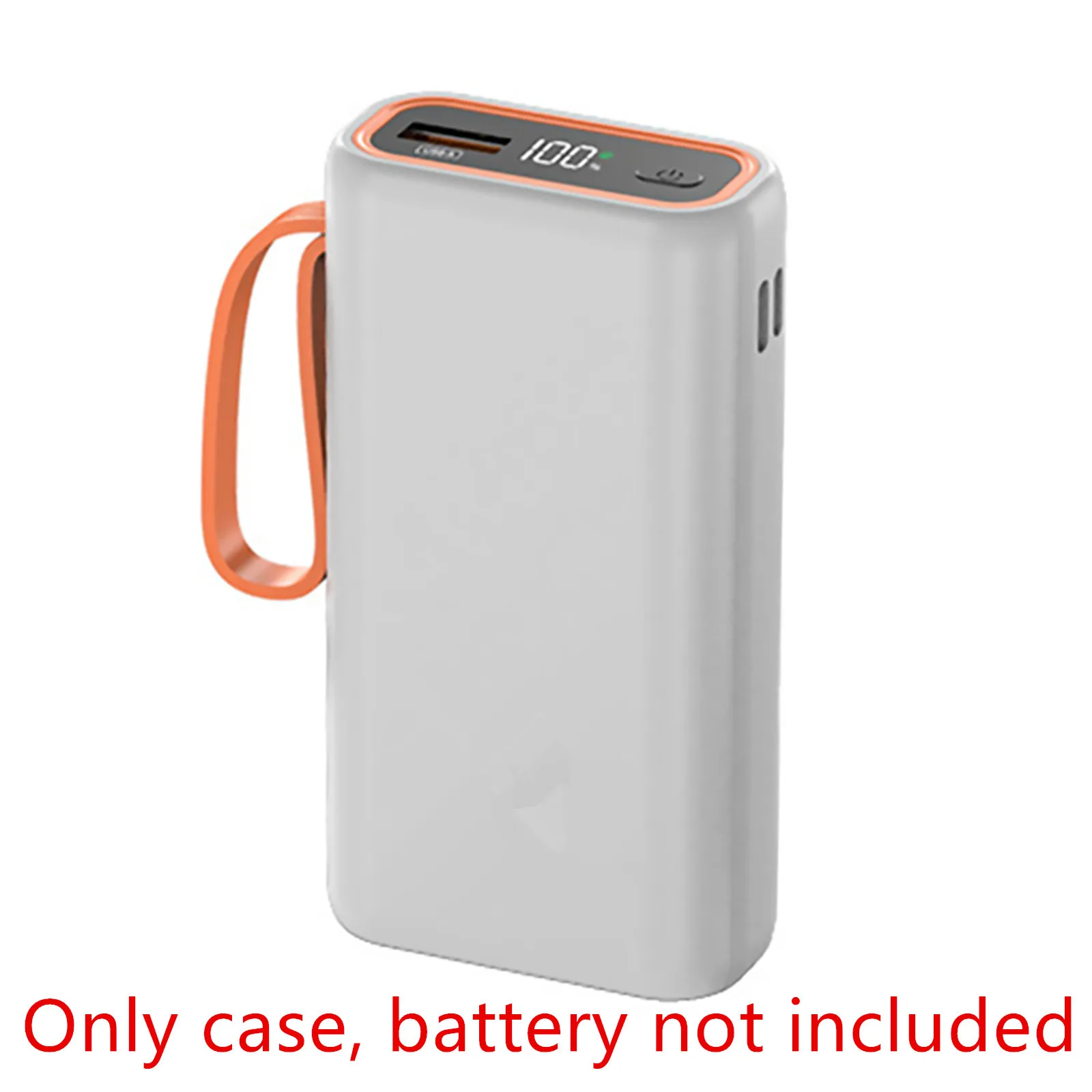 

USB Type C Power Bank Shell 5V DIY 2 слота 21700 Коробка для хранения аккумуляторов Сварной чехол для быстрой зарядки с цифровым ЖК-дисплеем