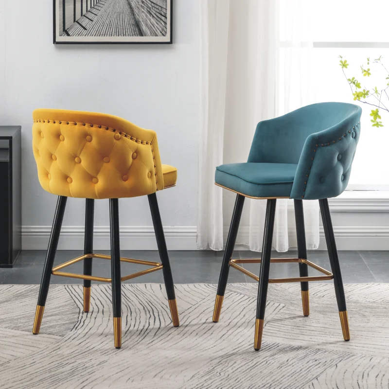 

Modern Dining Sofa Chairs Designer Luxury High Soft Kitchen Armchairs Relaxing Salon Sillas De Comedor Furniture for Home