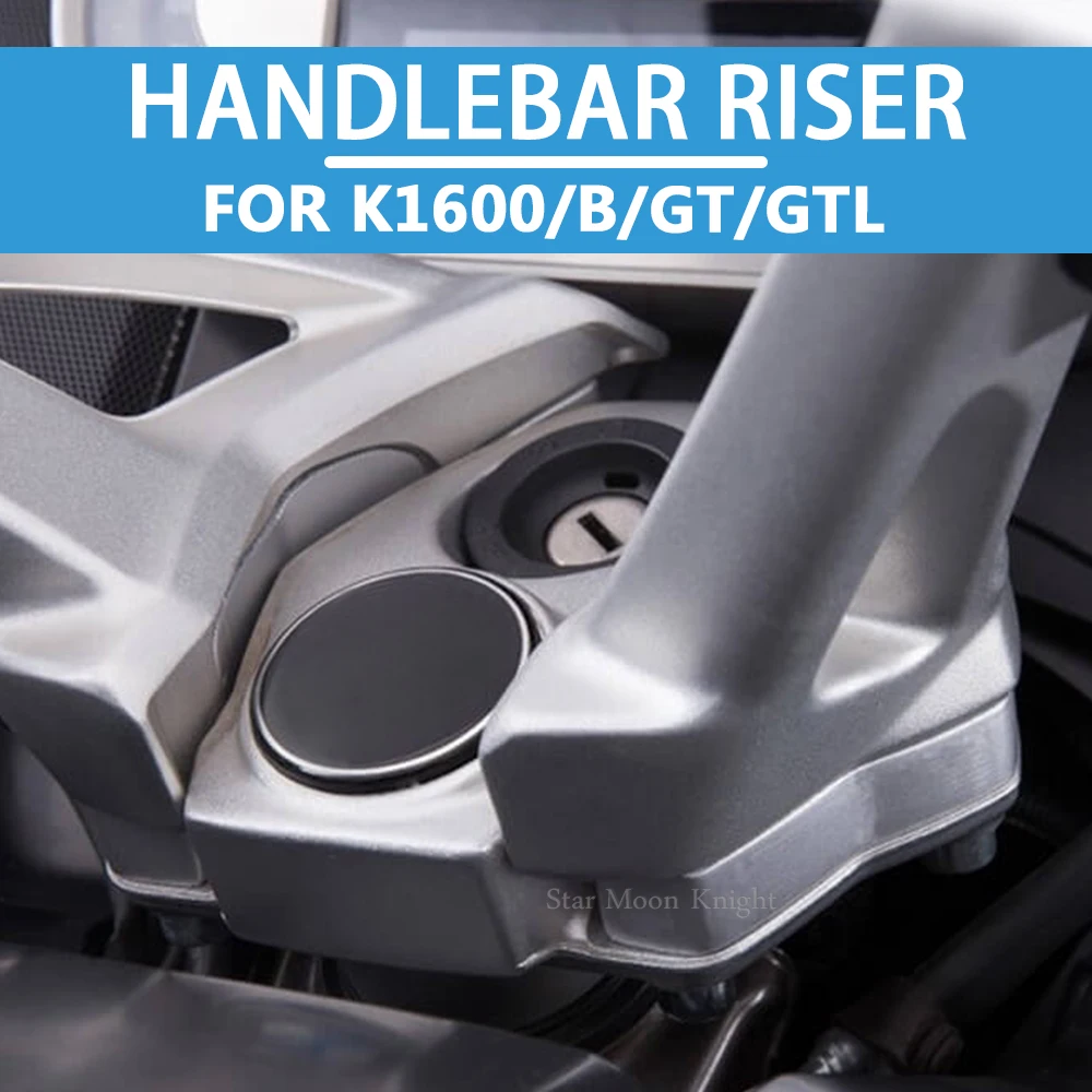 

Motorcycle Handlebar Riser Drag Handle Bar Clamp Extend Adapter For BMW K 1600 B GT GTL GA Grand America K1600B K1600GT K1600GTL