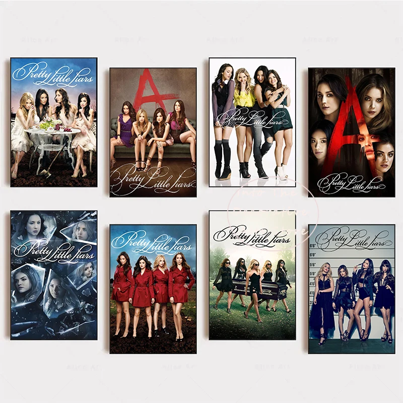 Настенная картина Pretty Little Liars на холсте