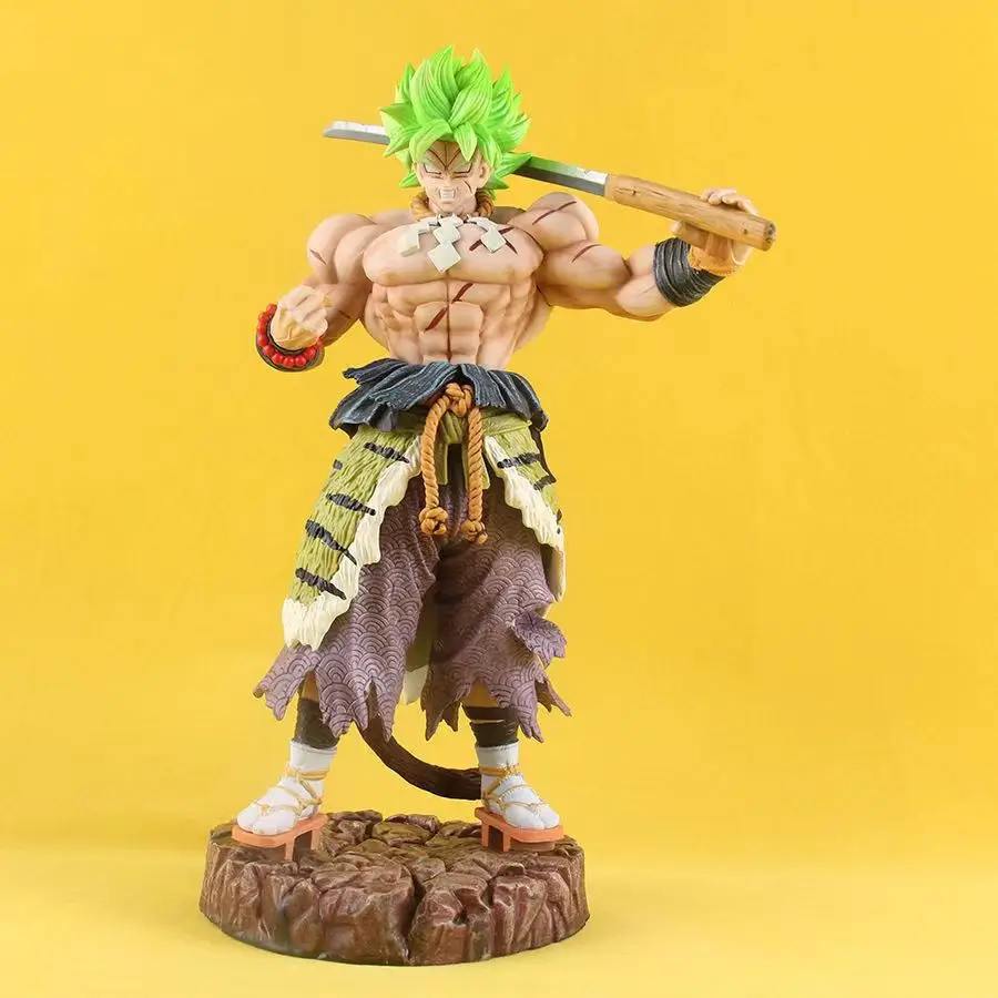 

Dragon Ball Anime Action Figure Samurai Brolita Super Saiyan Model Doll Toys For Friends and Family Birthday Christmas Gifts