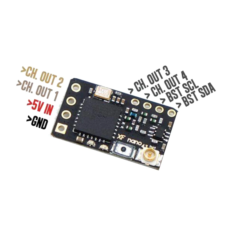 Для TBS CROSSFIRE NANO RX SE FPV приемник CRSF 915 МГц радиосистема дальнего действия RC детали