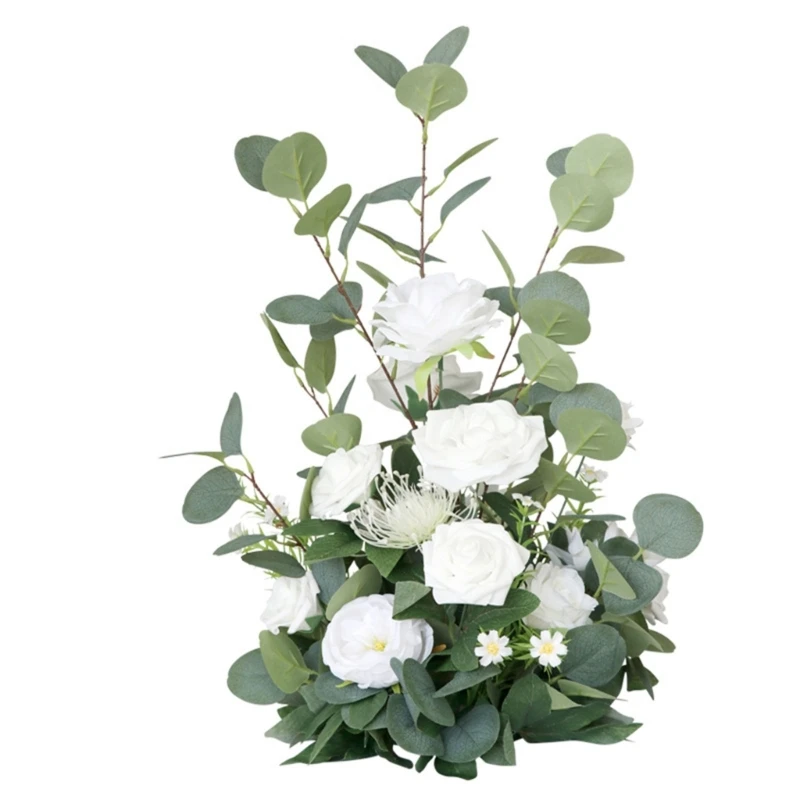 

594C Wedding Guide Flower Bouquet Decorative Floral Crafts Supplies for Wedding Holiday New Year Birthday Decoration