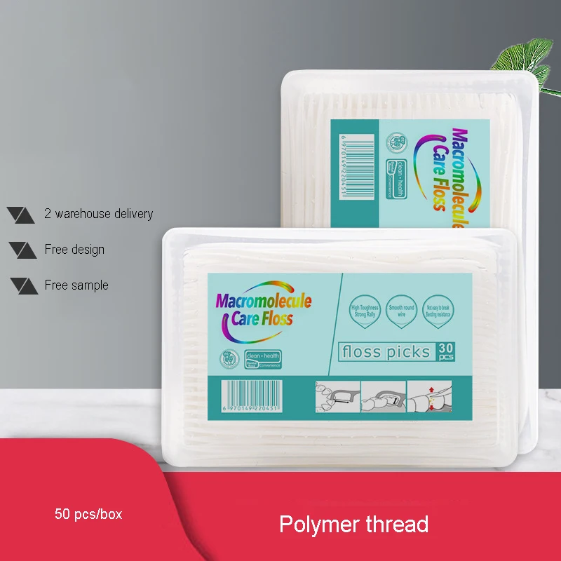 

30Pcs/Box Disposable Dental Floss High Pull Health Interdental Brush For Teeth Cleaning Care Accessories Toothpicks Wholesale