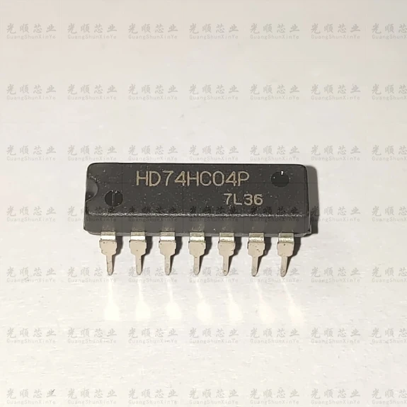 5 шт. HD74HC04P 74HC04 DIP14 5 шт. HD74HC04P 74HC04 DIP14