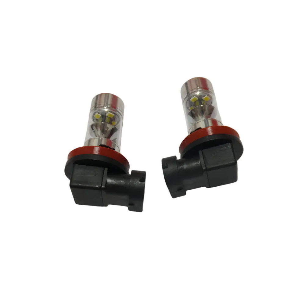 Фото Лампа-рефлектор July King, 2 шт., DC12V-24V, 60W, 1A, 6000K, 800-1000LM, H8 LED, противотуманная фара, фонарь заднего хода №4