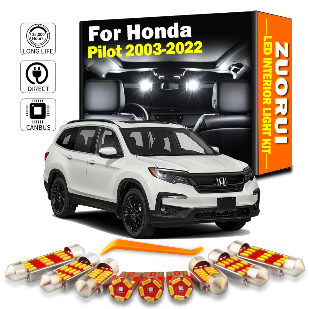 

Автомобильная светодиодная лампа ZUORUI для Honda Pilot 2003-2020 2021 2022