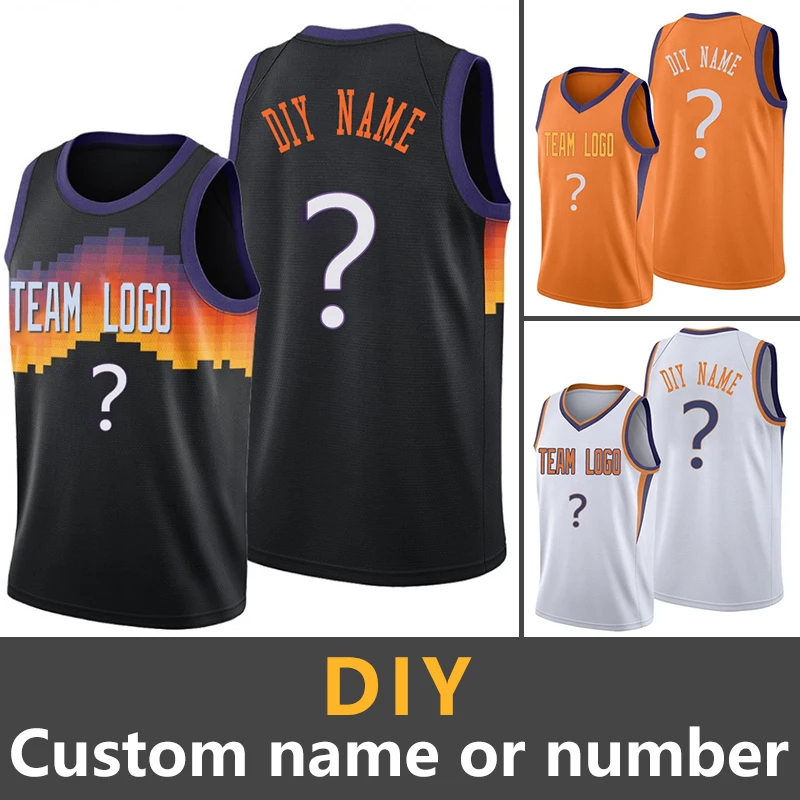 

Футболки для баскетбола с именем и номером пола Девина Бокера, на заказ, у нас есть ваше любимое название, узор для спорта, см. Видео о продукте