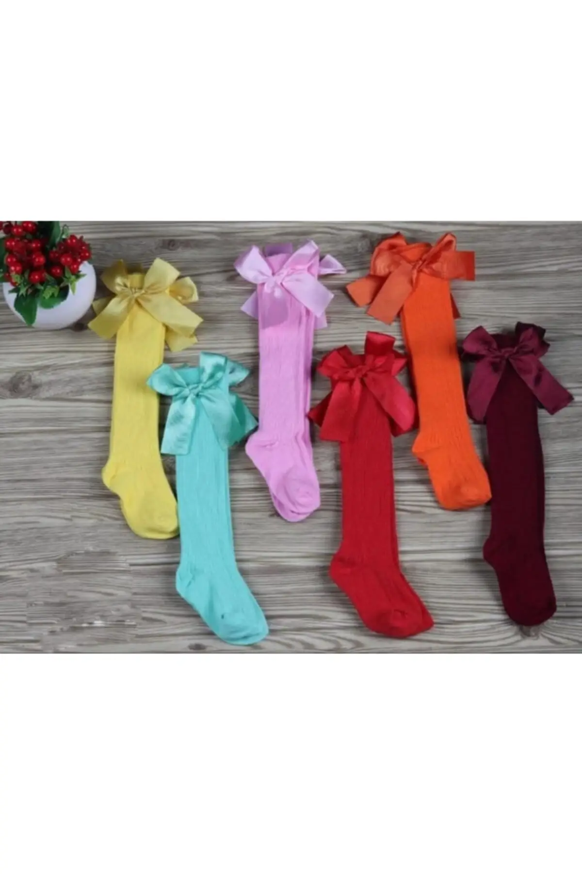 

6-black knee girl socks cotton socks cotton-elastane white underwear