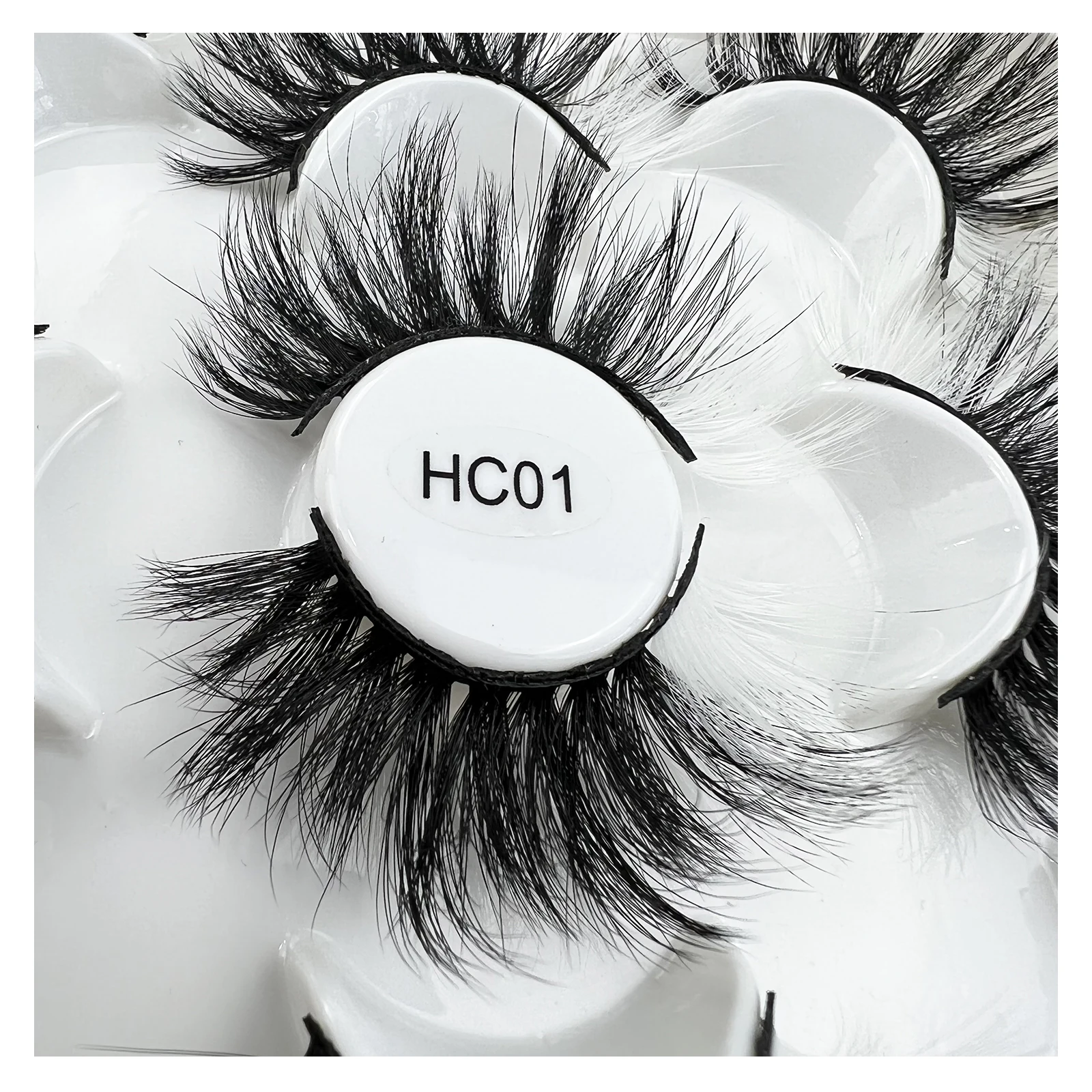 

False Eyelashes Fluffy Soft Color Faux Mink Lash Strips Wholesale Makeup Beauty Cosplay Wispy White Cilios Free Shipping Items