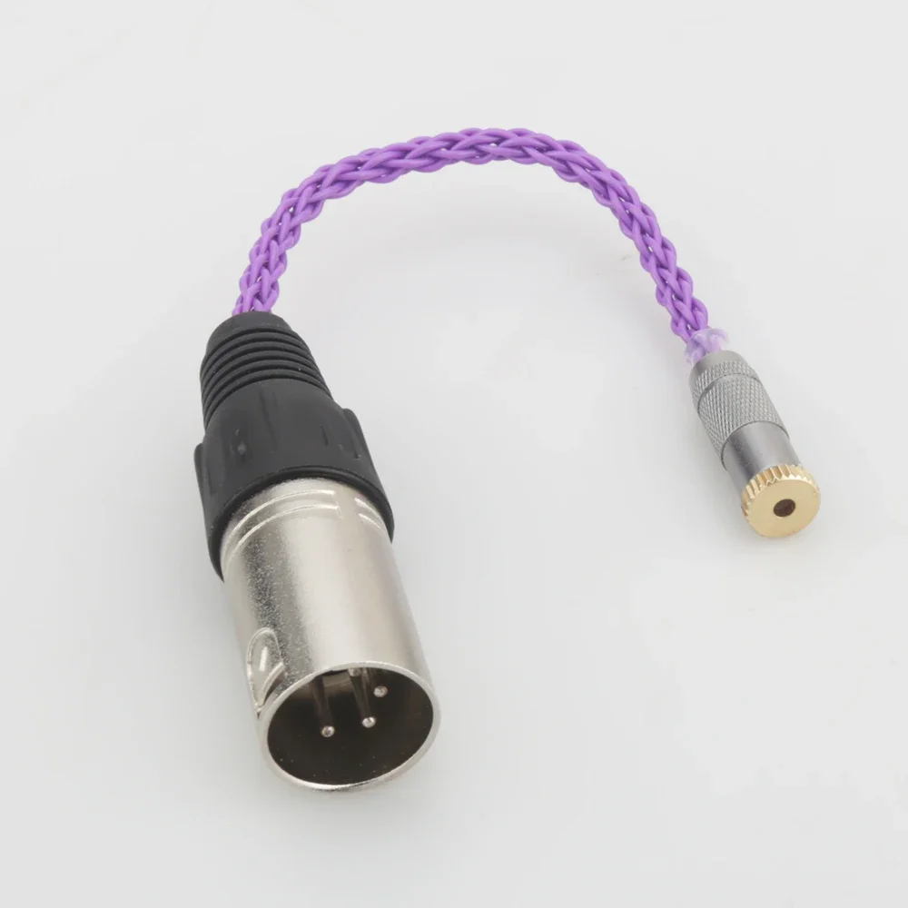 Аудио HIFI 4-контактный XLR сбалансированный штекер на 2 5 мм TRRS