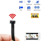 Сетевая веб-камера H.264 HD 4K Wi-Fi камера видеорегистратор с функцией ночного видения Удаленный просмотр внешний диаметр P2P поддержка скрытой tf-карты