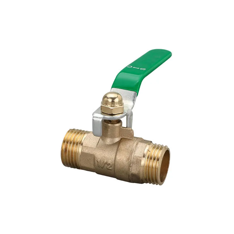 

Brass small ball valve 1/8" 1/4''3/8''1/2'' male thread Brass thickened ball valve household pipe connection adapter