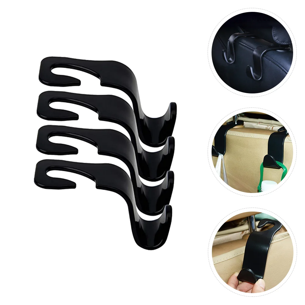 

Coupler Grocery Bag Hangers Vehicle Storage Hooks Car Seat Holder Universal Headrest