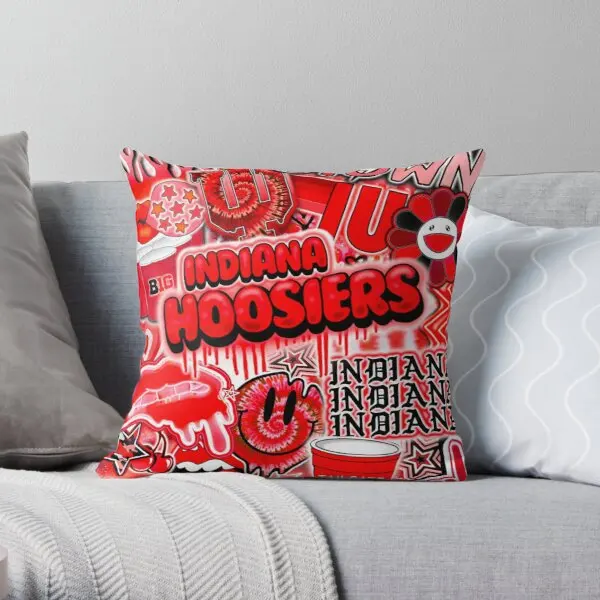 

I U 2 0 Printing Throw Pillow Cover Fashion Bedroom Decor Sofa Home Square Wedding Case Office Waist Pillows not include