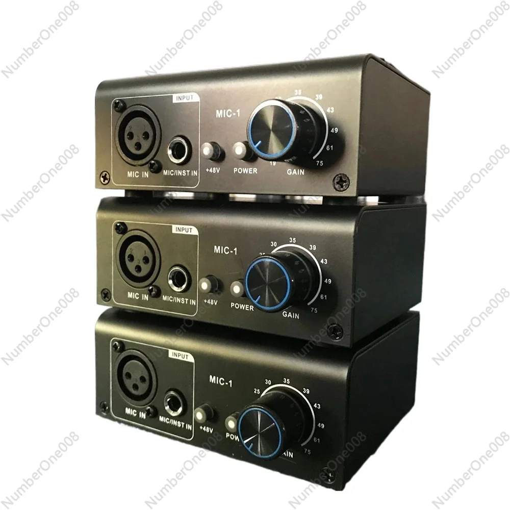Ультракомпактный микрофонный предусилитель 1-канальный усилитель инструмент