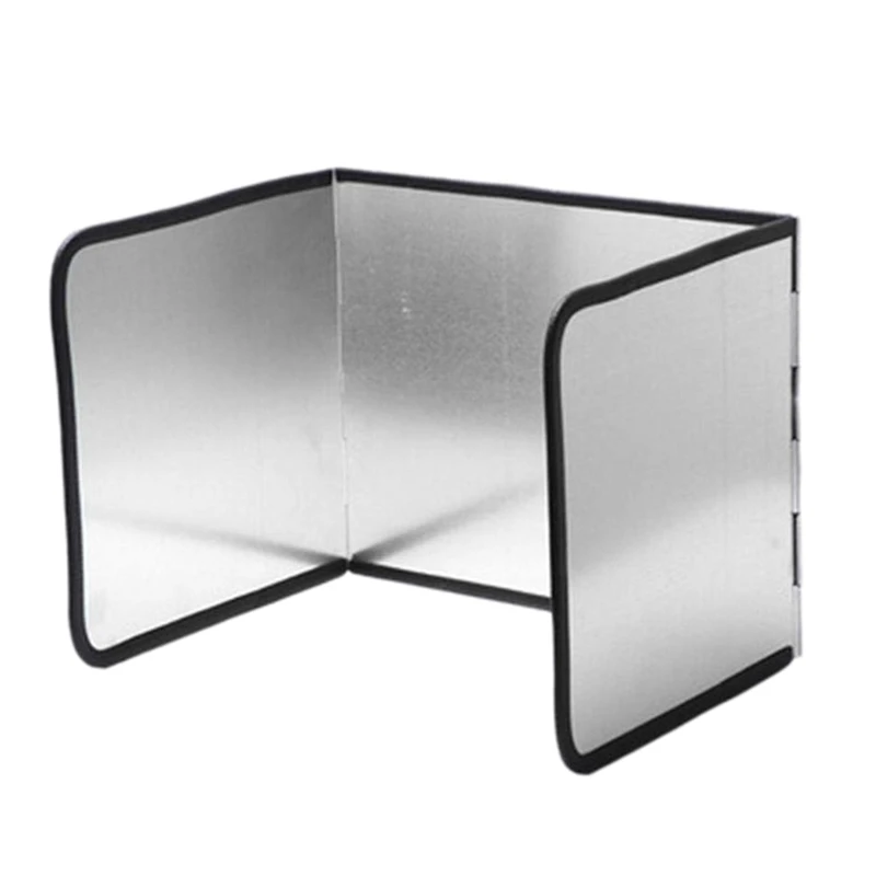 

Foldable Kitchen Oil Splash Guard For Wall Block Cover, Galvanized Board Plate Prevent Oil Splash Cooking Hot Baffle Oil Paper C