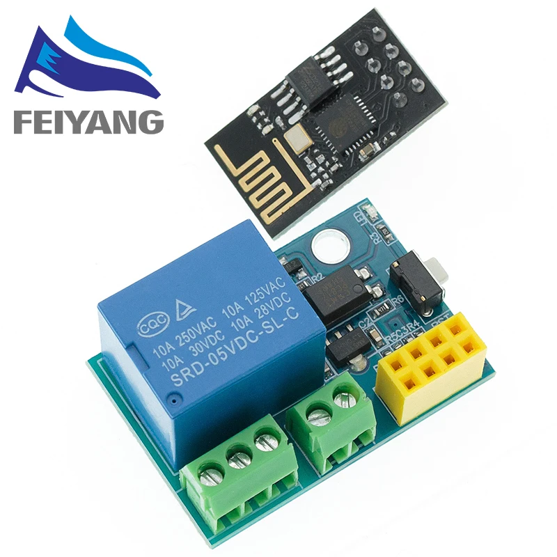 Релейный модуль ESP8266 ESP-01/01S 5V Wi-Fi умный дом дистанционное управление