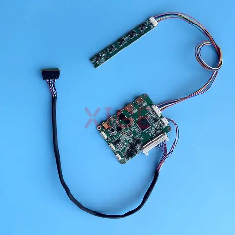Плата контроллера ЖК-экрана для HB156WX1 HT156WXB NT156WHM, 15,6 дюйма, LVDS 40-Pin 1366*768, комплект «сделай сам», монитор ноутбука Mini-HDMI Micro USB