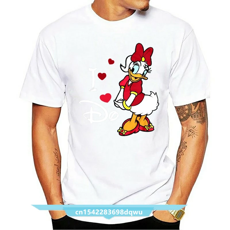 

Мужская забавная футболка, модная футболка I Do - Daisy Duck(1), женская футболка