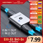 HDMI-переключатель Vention, 4K, двунаправленный, 2,0, 1x22x1, адаптер 2 в 1, преобразователь для PS4, Xiaomi TV Box, разветвитель HDMI