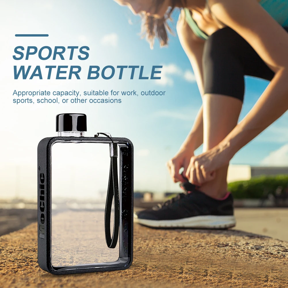 

380ML Drinking Bottle Creative Portable Paper A5 Bottles No Water Leakage with Carry Lanyard Camping Gym Drinkware