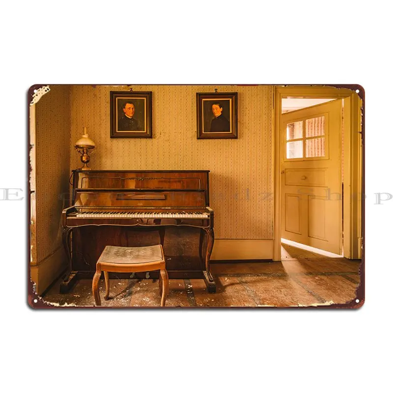

Металлические таблички для пианино, таблички ржавчины, стены, пещера, печатная панель, жестяной знак, плакат