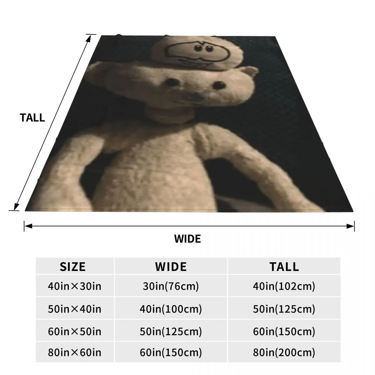 Одеяло Bear Alpha And Whitey фланец текстильный декор портативные супермягкие пледы для