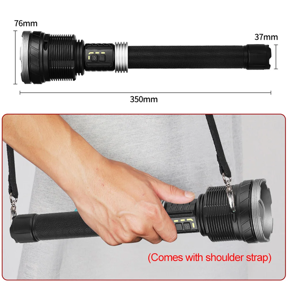 Фонарик XHP360 Military-grade
