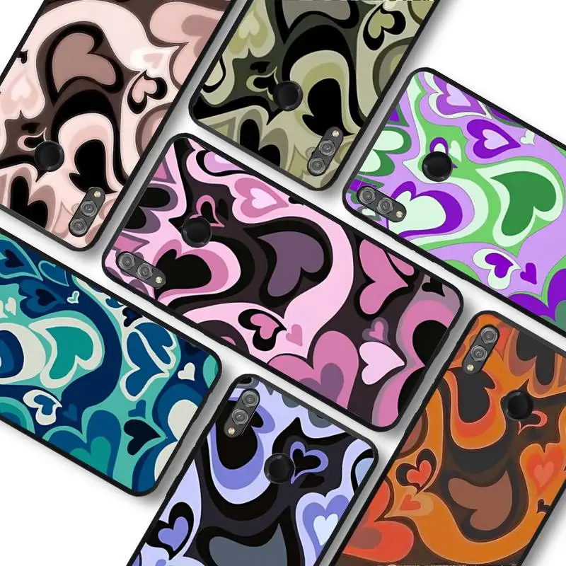 

Deformed love Love Phone Case For Huawei honor 10Lite 10i 20 8x 10 Funda for Honor 9lite 9xpro Back Coque