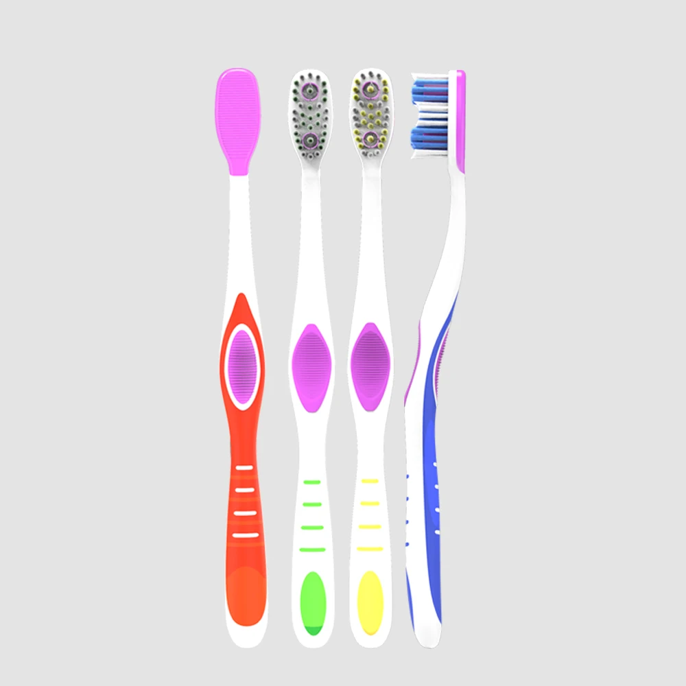 8 шт./лот дешевая сверхмягкая щетина зубная щетка для взрослых средство чистки