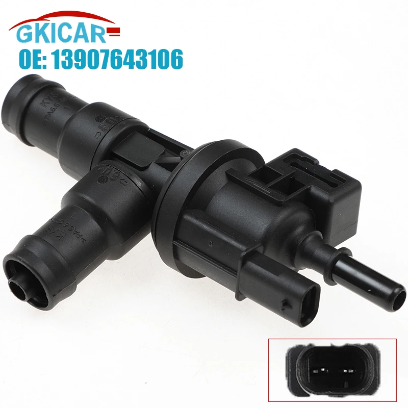 

13907643106 Solenoid Valve Fuel Tank Breather Valve 0280142544 For 2016- 2021 BMW 330i 340i 430i 540i 740i Mini Cooper