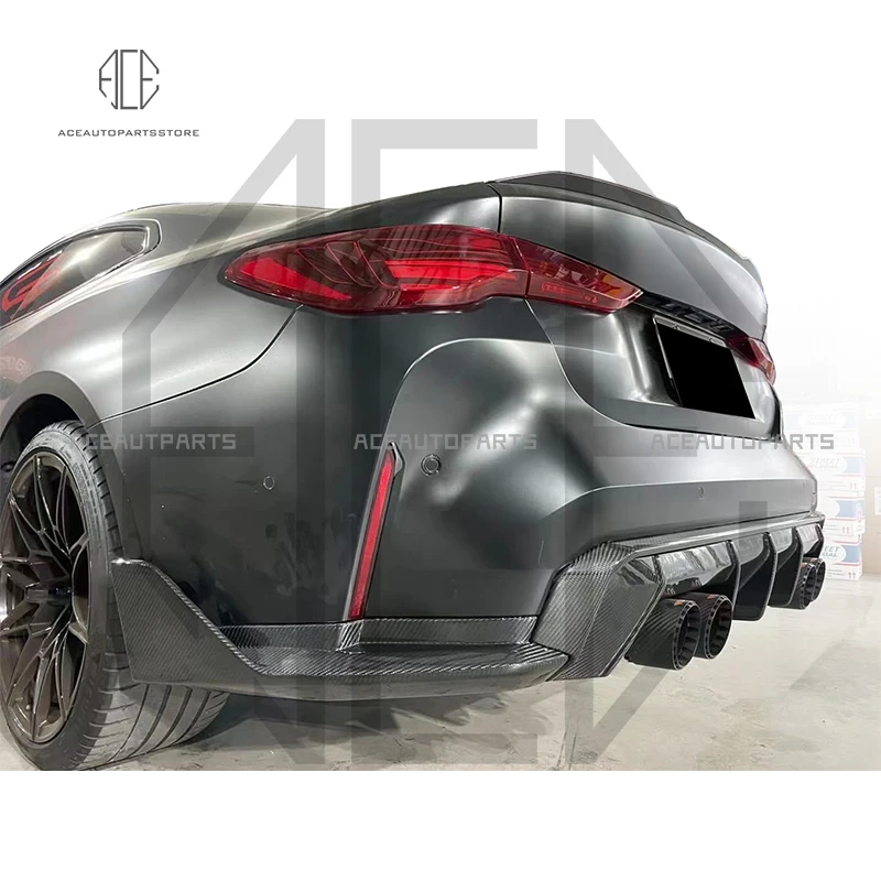 Угол обмотки автомобильного заднего бампера для BMW M3 G80 M4 G82 G83 MP