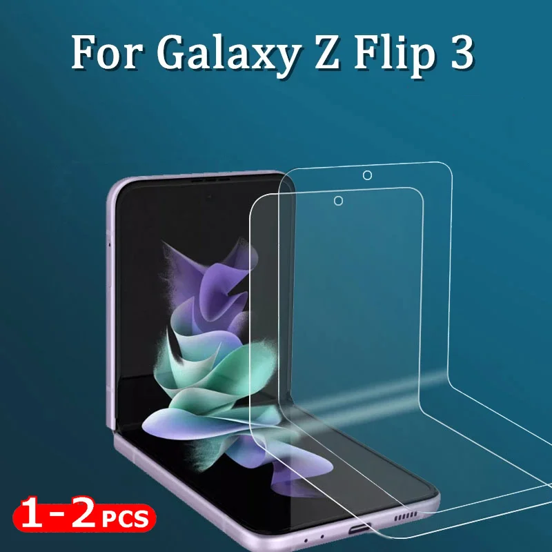 

1-2 шт., Гидрогелевая Защитная пленка для Samsung Galaxy Z Flip 3