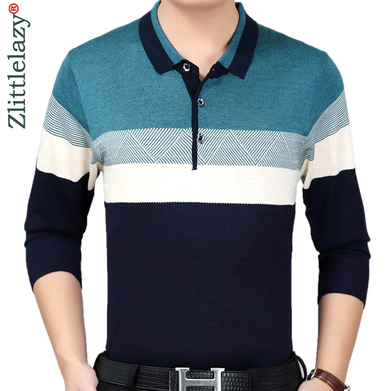 

2022 Brand Casual Luxury Fitness Long Sleeve Polo Shirt Men Poloshirt Jersey Striped Mens Polos Tee Shirts Dress Fashions 93023
