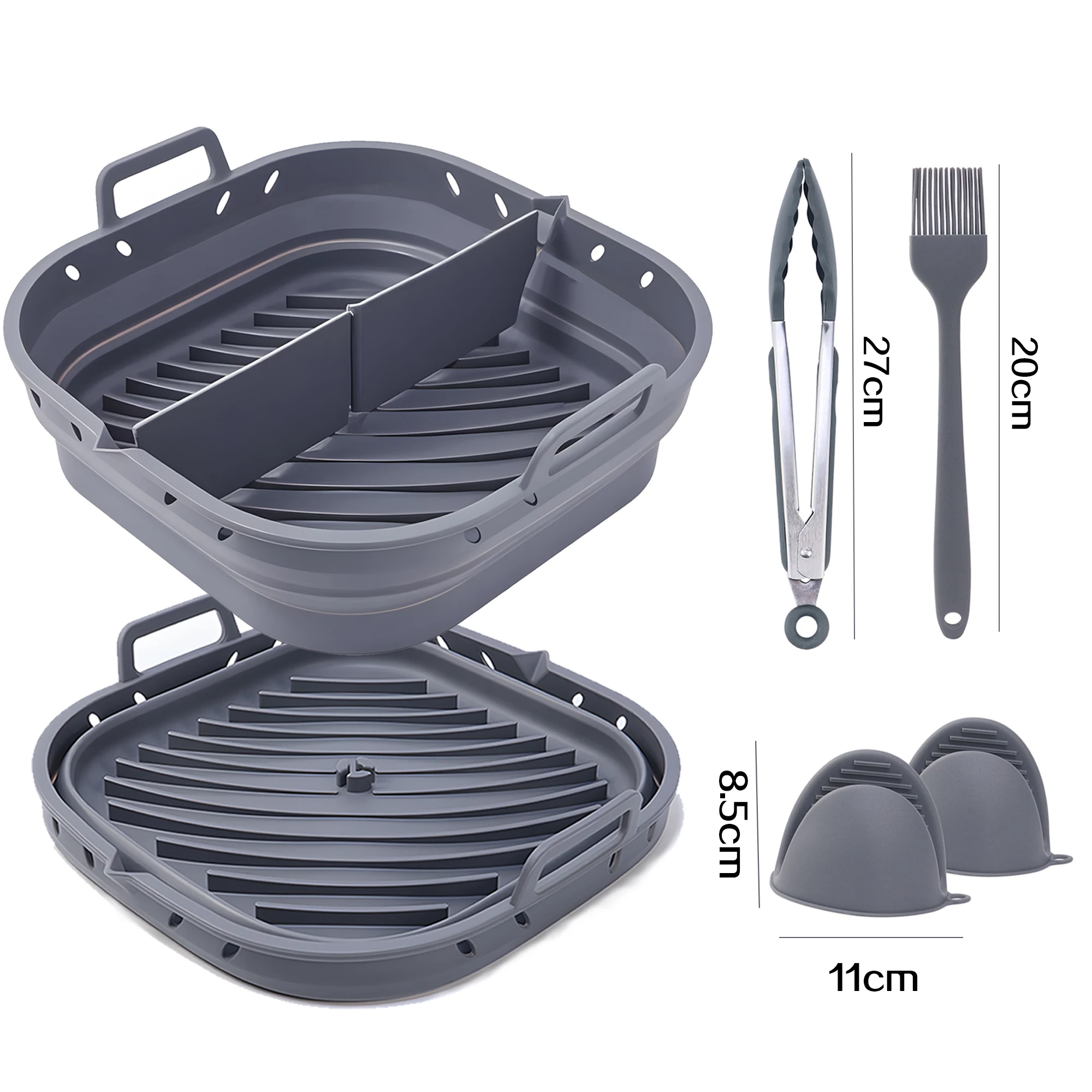 

Силиконовый набор аксессуаров для аэрофритюрницы 20-23 см