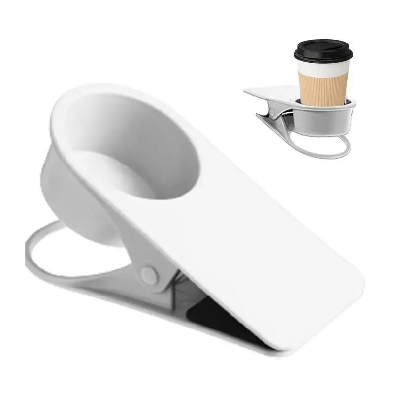 

Cup Holder For DeskClip On Anti-spill Table Cup Holder For Couch Desk BeachCup Drink Accessory Easy To Install For Coffee
