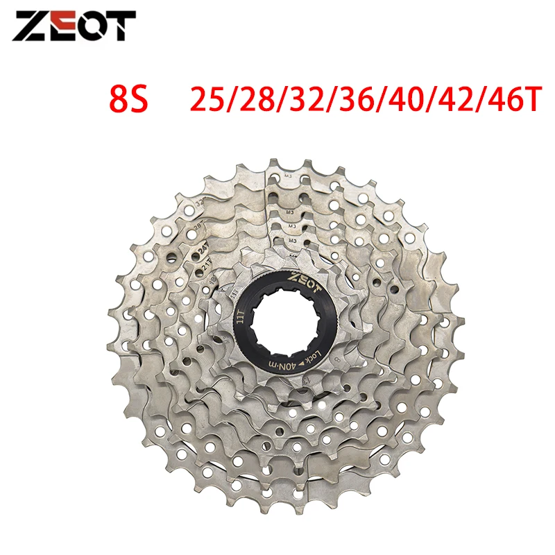 ZEOT 8-скоростная кассета MTB для горного велосипеда дорожный велосипед с муфтой