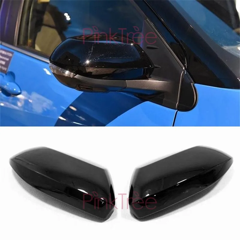 

For Toyota Yaris 2020 2021 Door Side Wing Mirror Chrome Cover Rear View Cap Car Styling Accessories