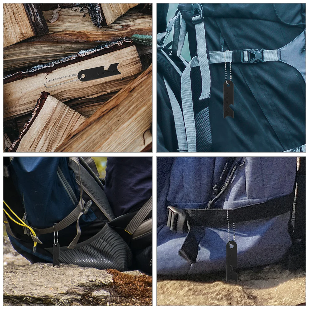 8-комп. уличная зажигалка скребком из марганцевой стали для запуска огня