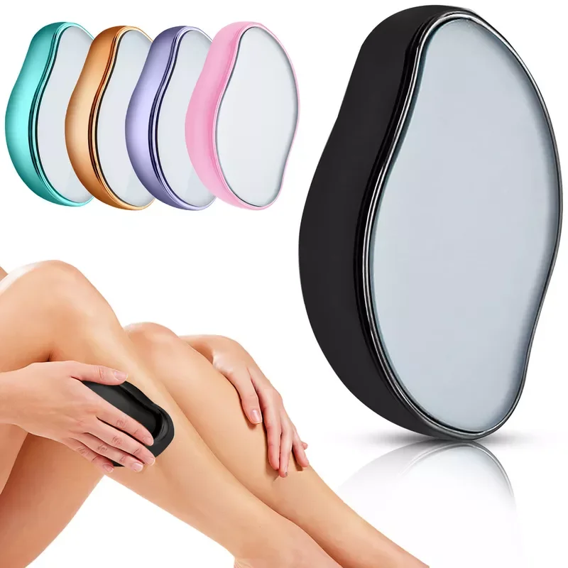 

NEW2023 Crystal Physical Hair Removal Painless Safe Epilator Reusable Body Beauty Epilator Easy Cleaning Depilation Tool for Men