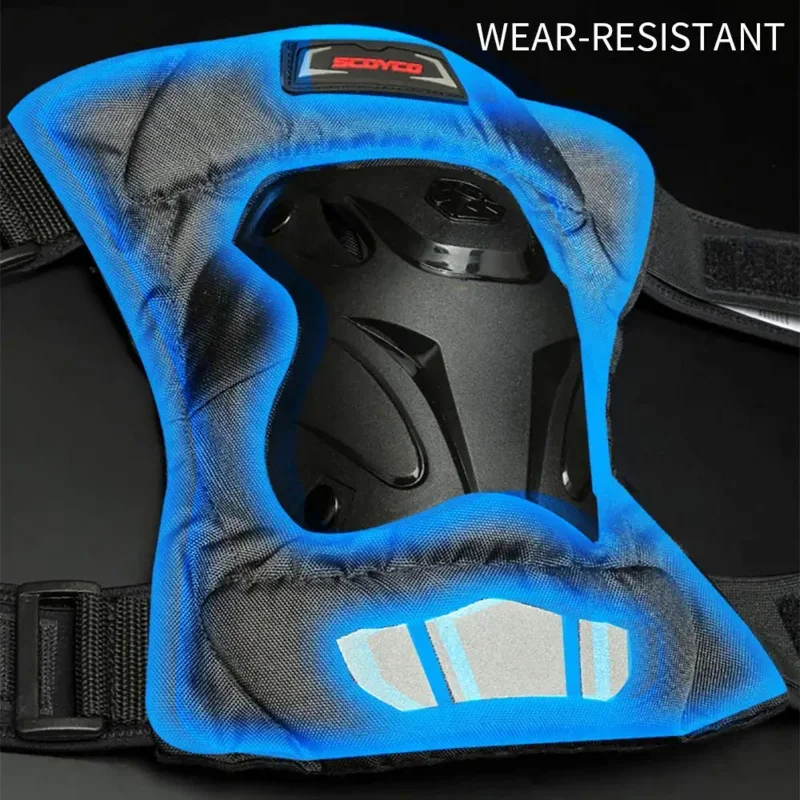 Наколенники для мотоцикла SCOYCO летнее короткое Защитное снаряжение езды на