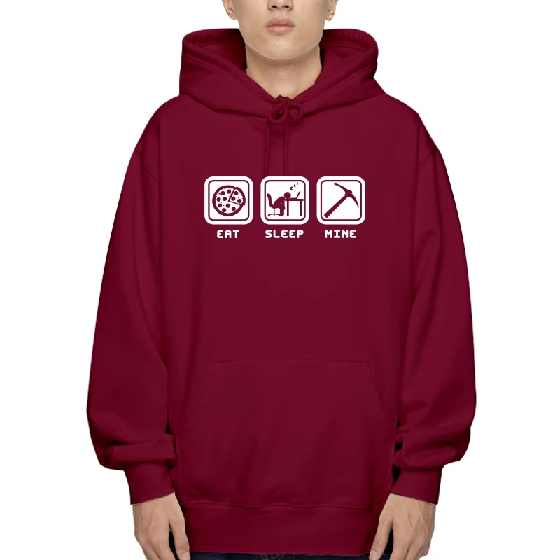 

Забавный дизайн, мужской пуловер Ea Sleep Mine, мужская толстовка с капюшоном, модная летняя Осенняя Толстовка Pieeek, официальная хлопковая флисова...