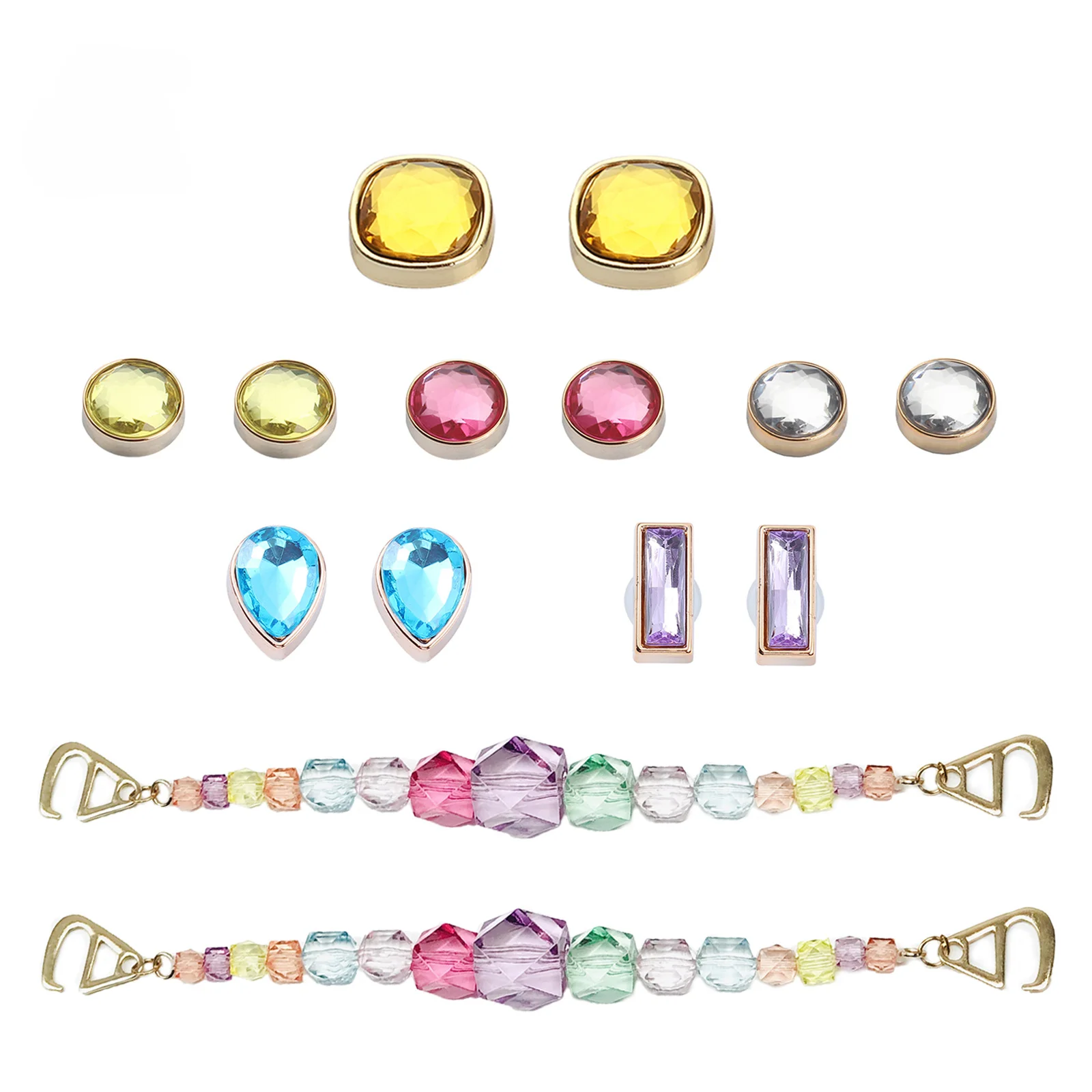 DIY Shoe Charms Accessories Croc Pin Jeans Buckle Decoration Fit Adult Summer Xmas Party Shoe Charms