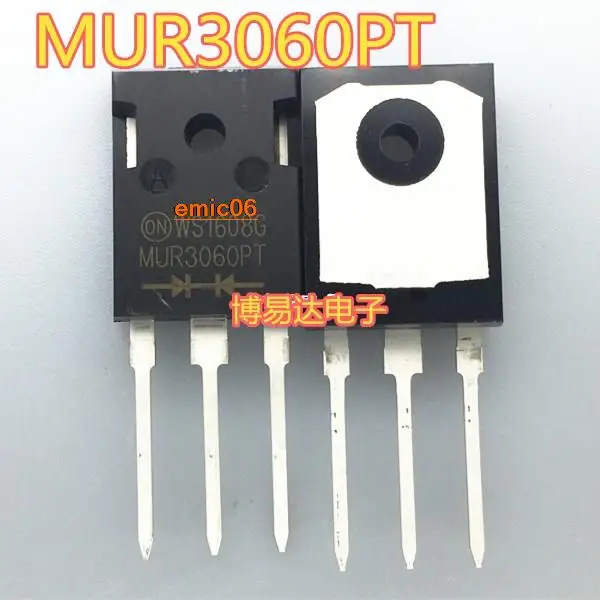 

5pieces Original stock MUR3060PT MUR3060 TO-247 30A 600V