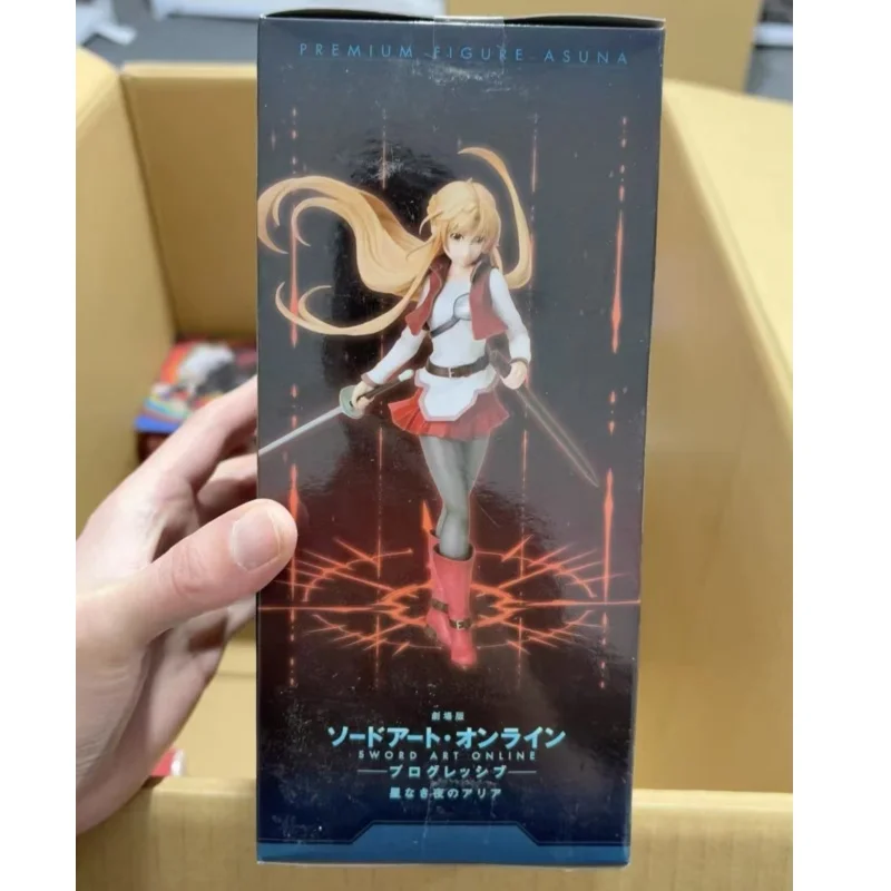 Фото В наличии: Оригинальная фигурка Sega Sword Art Online Progressive Aria of A Starless Night Асуна, модель персонажа аниме, украшение №5