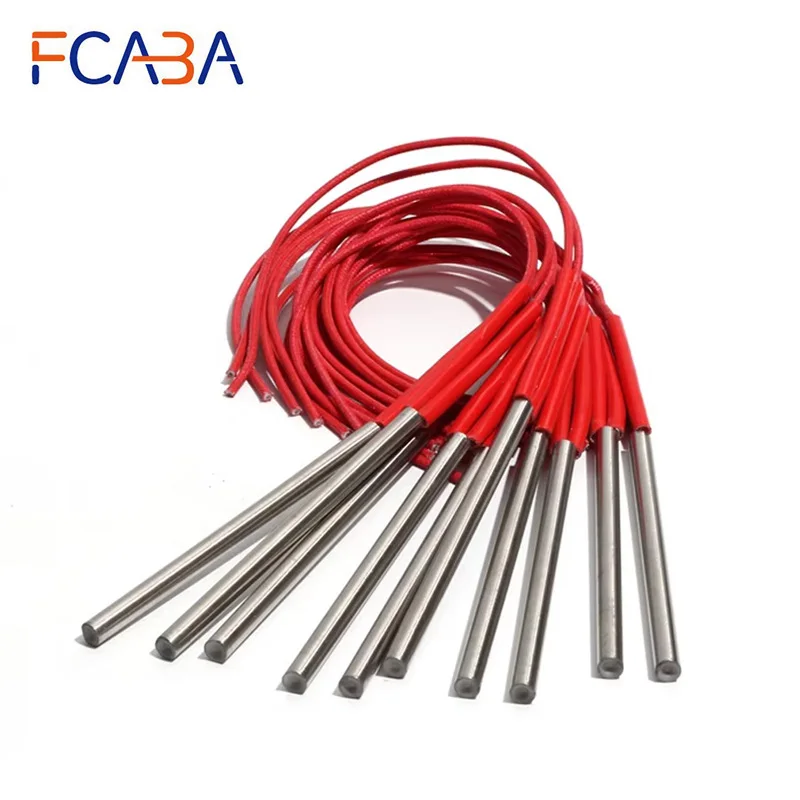 FCABA картриджный нагреватель 8 мм нержавеющая сталь 110/220/380 В 10 шт.