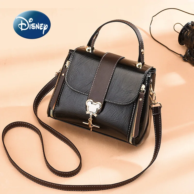 Disney Mickey's New Women's Bag Luxury Brand Women's Handbag Large-capacity Fashion Trend All-match One-shoulder Oblique Bag