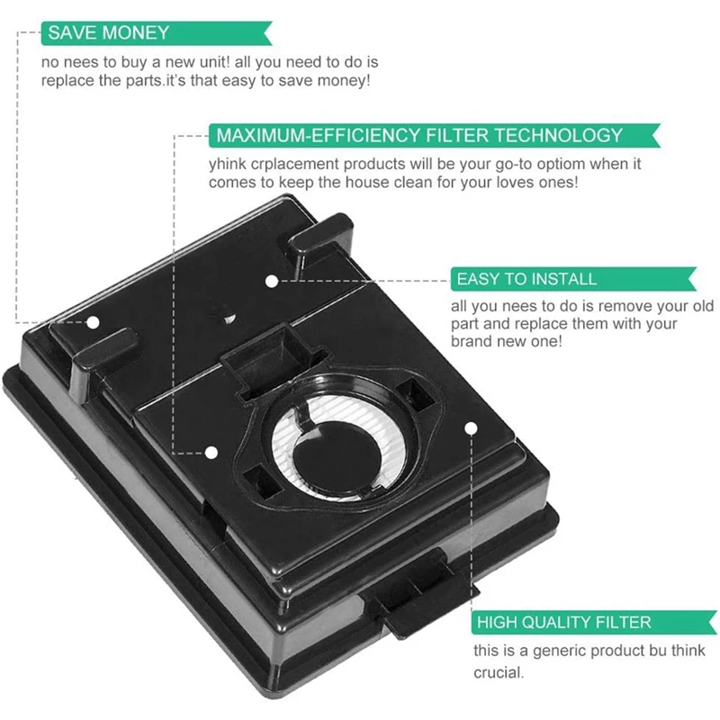 Сменные фильтры HEPA для радуги E2 подходит фототехники детали R12179 и R12647B Моющиеся