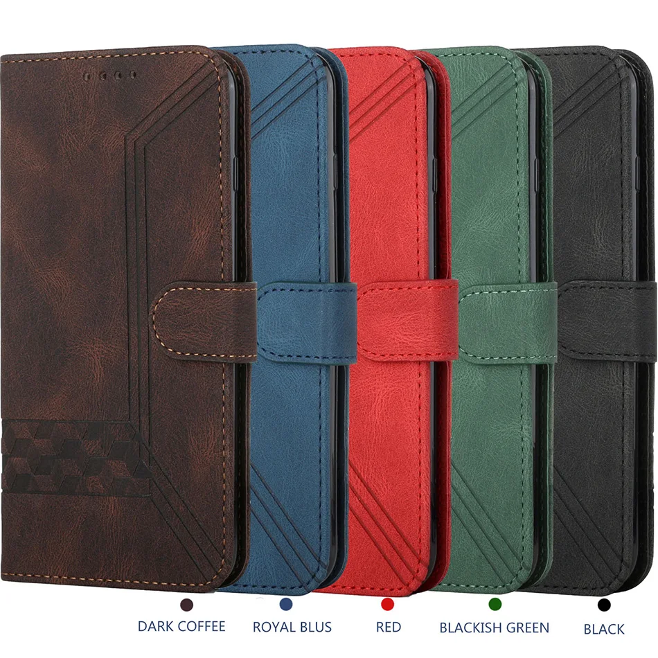 luxury retro phone case for redmi 10 9t 9a 9c 9 8 7 7a note 11 10 9 8 pro 8t 7 mi poco x3 gt m3 f3 flip wallet holder card cover free global shipping